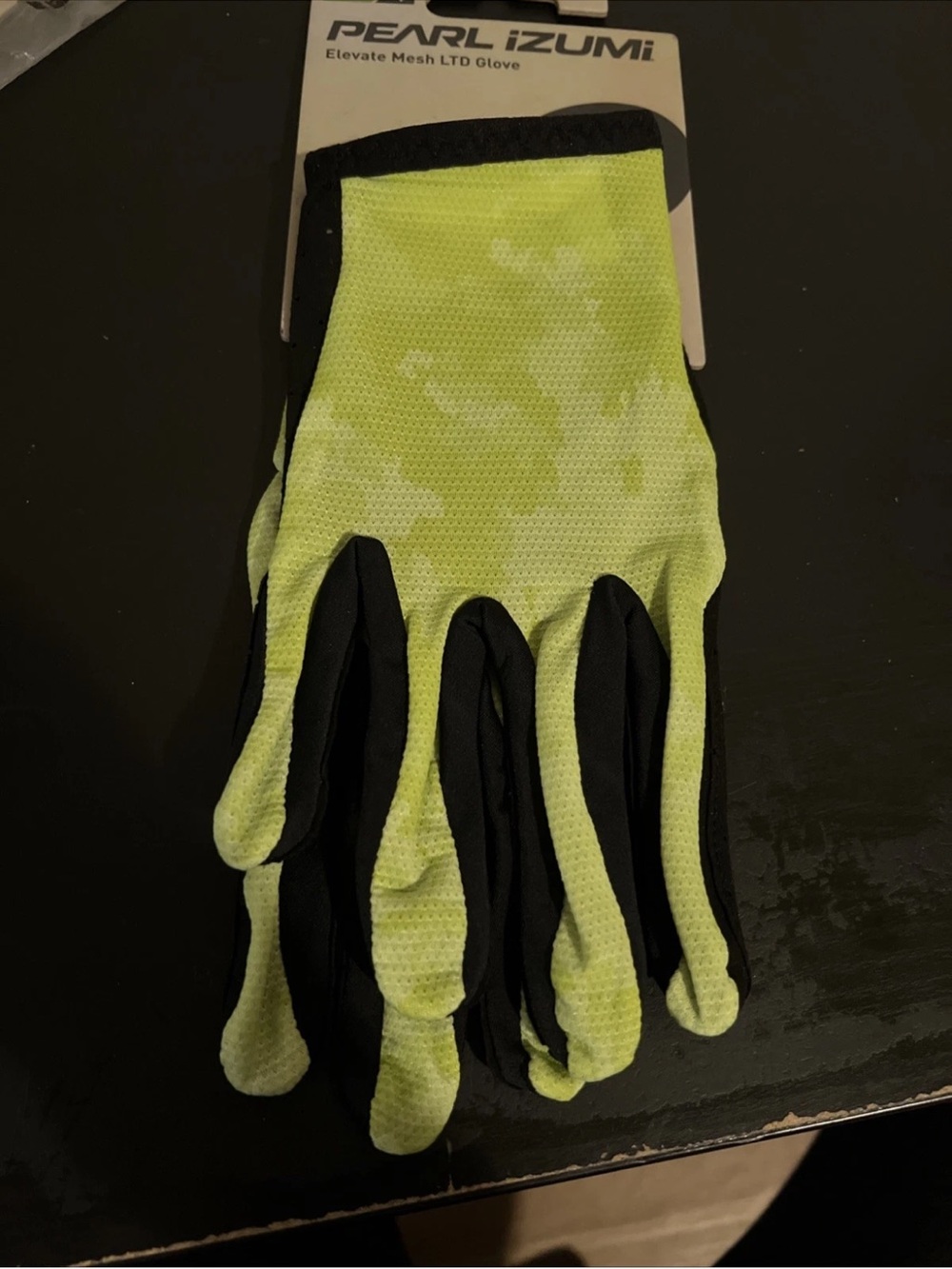PEARL iZUMi Elevate Mesh Ltd Gloves Men’s XL/XXL lime Zinger Fountain